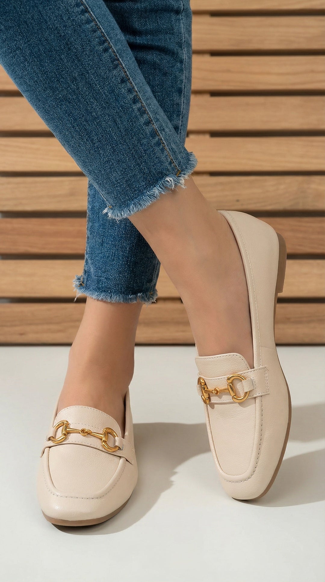 Oranit™ | Classic Almond-Toe Slip-On Flat