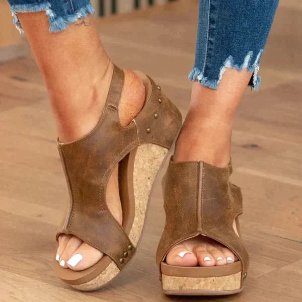 Saar™ | Boho Chic Platform Sandal