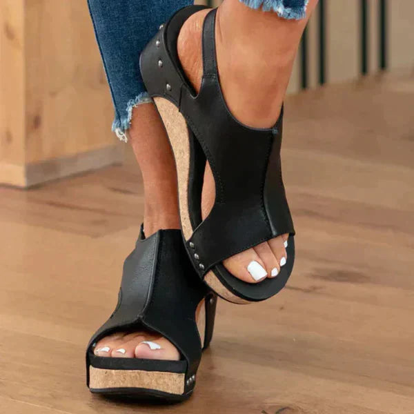 Saar™ | Boho Chic Platform Sandal