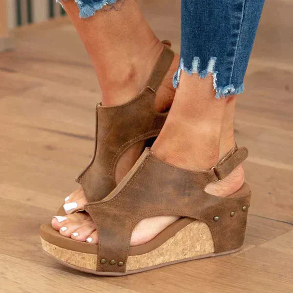 Saar™ | Boho Chic Platform Sandal
