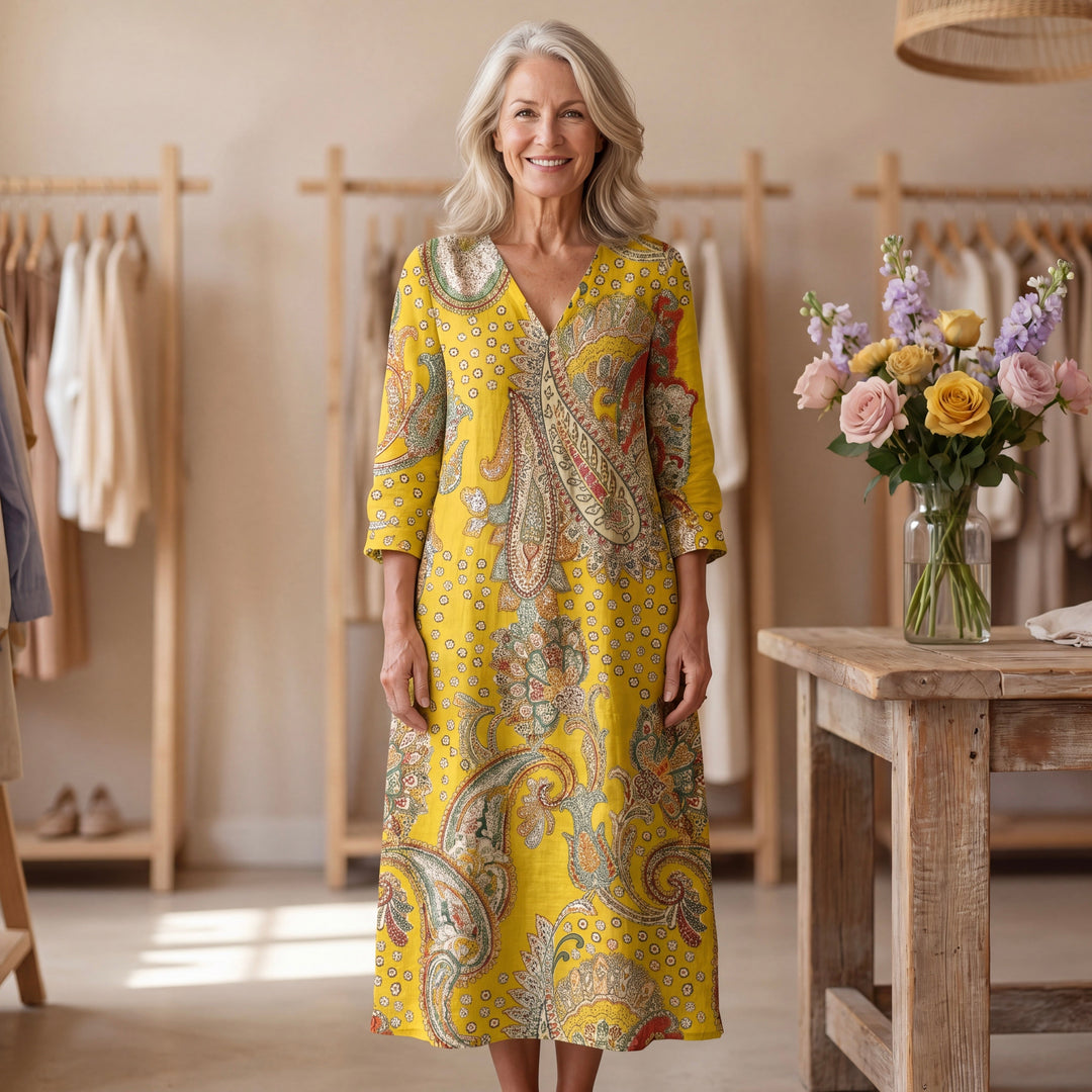 Eileen™ | Flattering Comfort Dress for Everyday Ease
